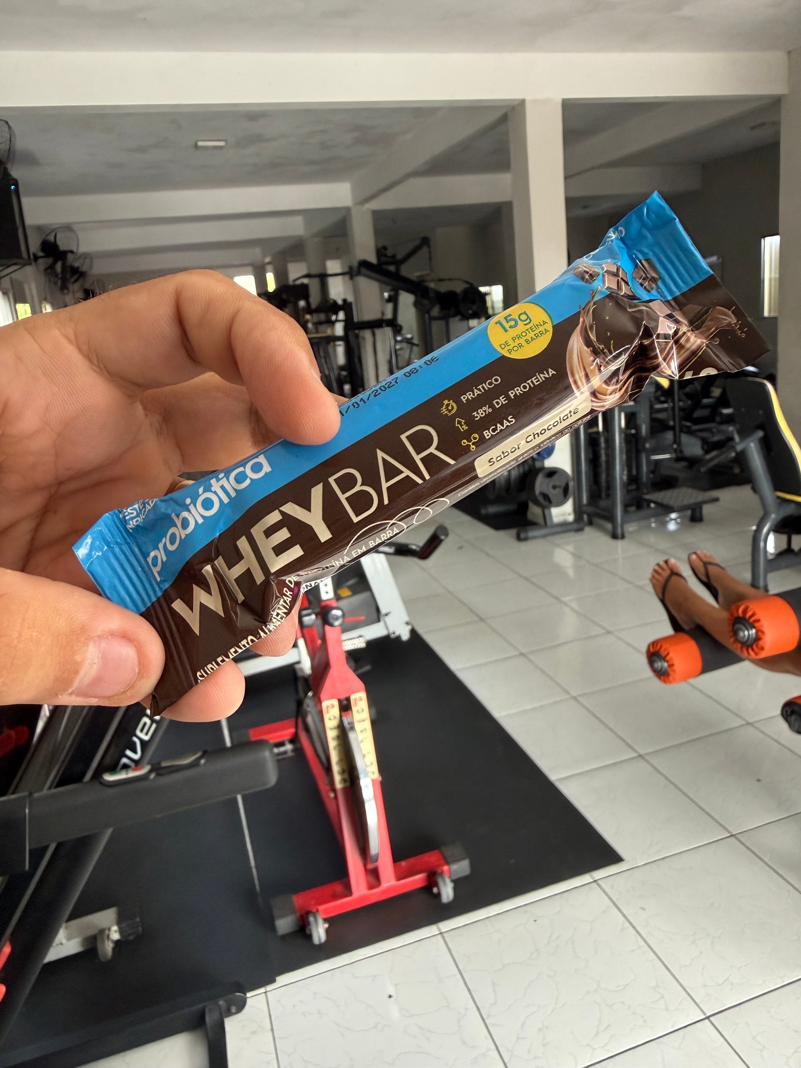 Whey Bar - Chocolate - 15g de proína.